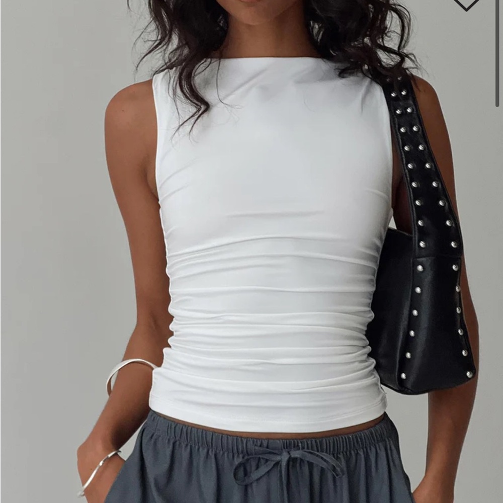 Solani Top White - Princess Polly